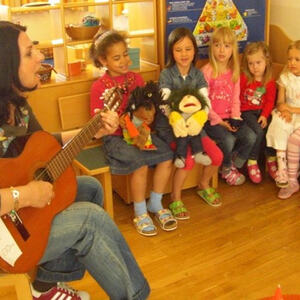 Kindergarten im Mai