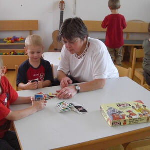 Kindergarten im Mai