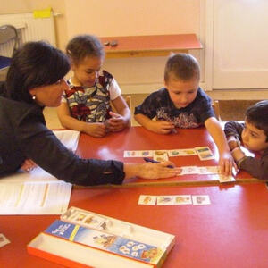 Kindergarten im Mai