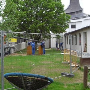 Kindergarten im Mai