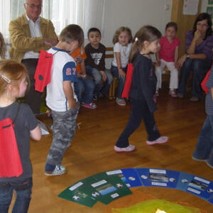 Kindergarten im Mai