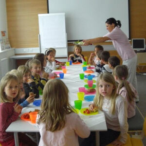 Kindergarten im Mai