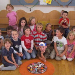 Kindergarten im Mai